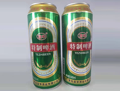 蓝举特制啤酒500ml